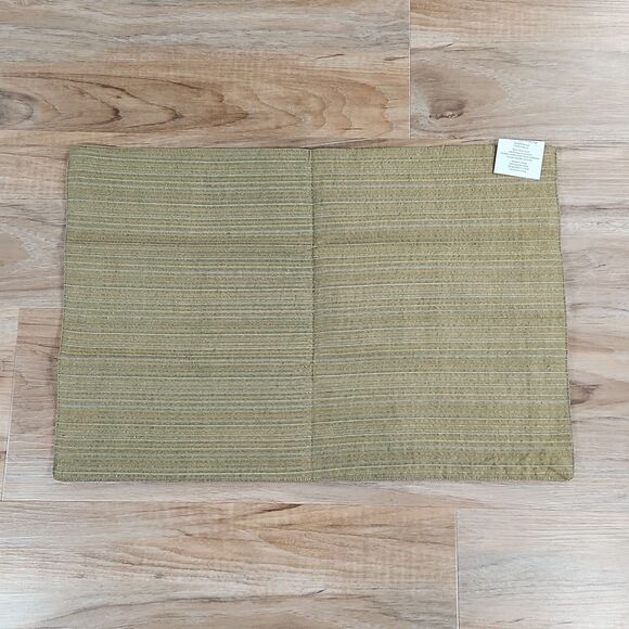 🔸️🔹️NWOT Partylite Siena Lights Reversible Placemat Set of 4 - Picture 9 of 11